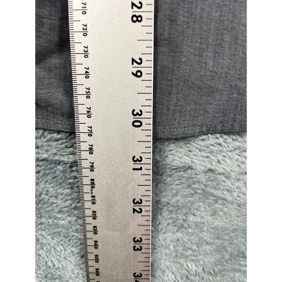 Calvin Klein Infinite Slim Fit Dress Shirt Men’s XL Gray Excellent - Picture 8 of 9